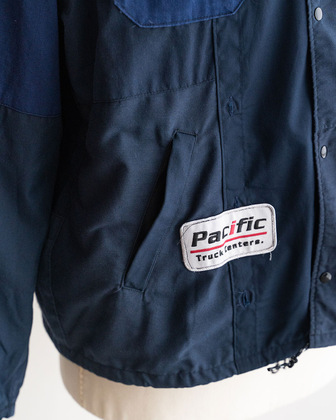 【redad】Navy Work Shirts Remake Coach Jacket『Fort Exclusive』⑥