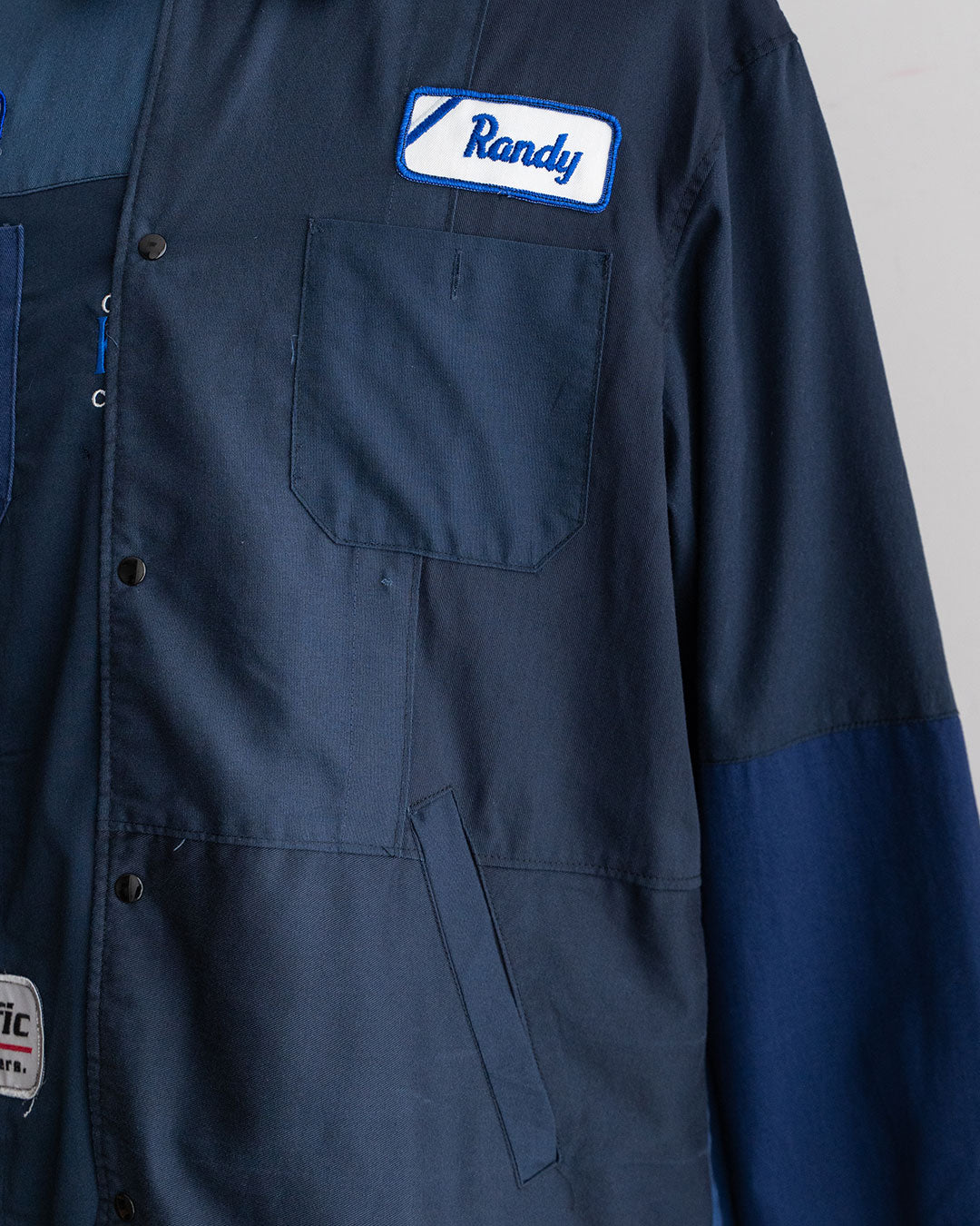 【redad】Navy Work Shirts Remake Coach Jacket『Fort Exclusive』⑥