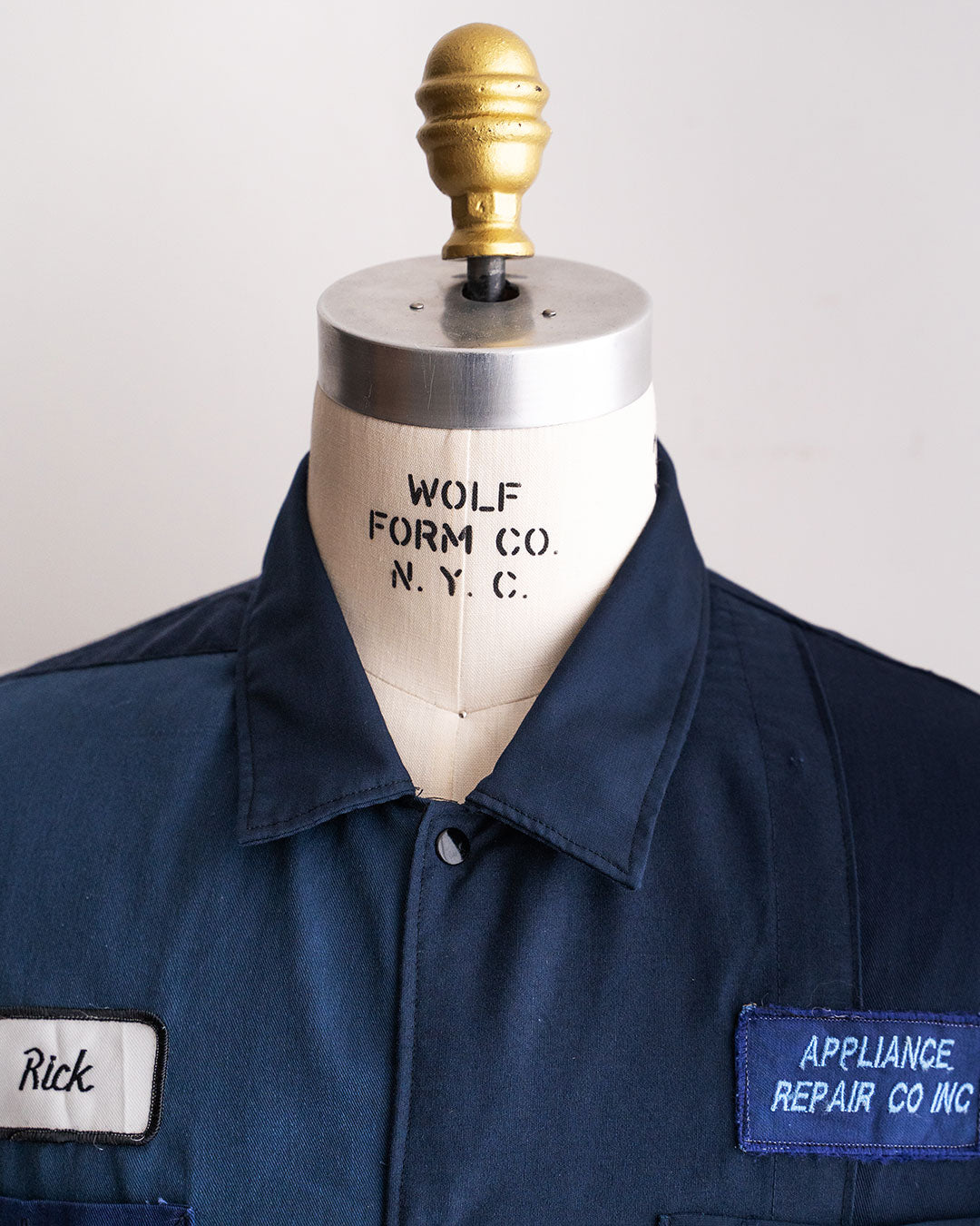 【redad】Navy Work Shirts Remake Coach Jacket『Fort Exclusive』⑦