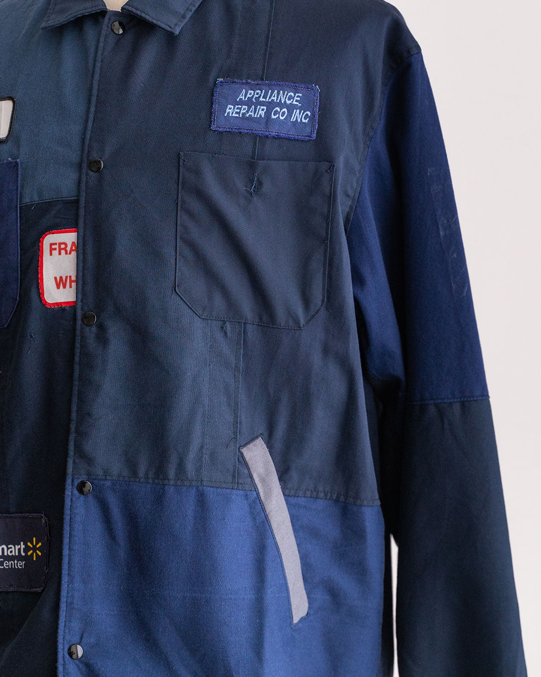 【redad】Navy Work Shirts Remake Coach Jacket『Fort Exclusive』⑦