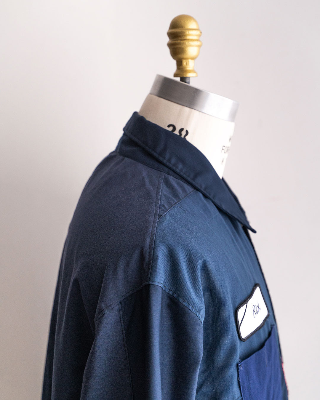 【redad】Navy Work Shirts Remake Coach Jacket『Fort Exclusive』⑦