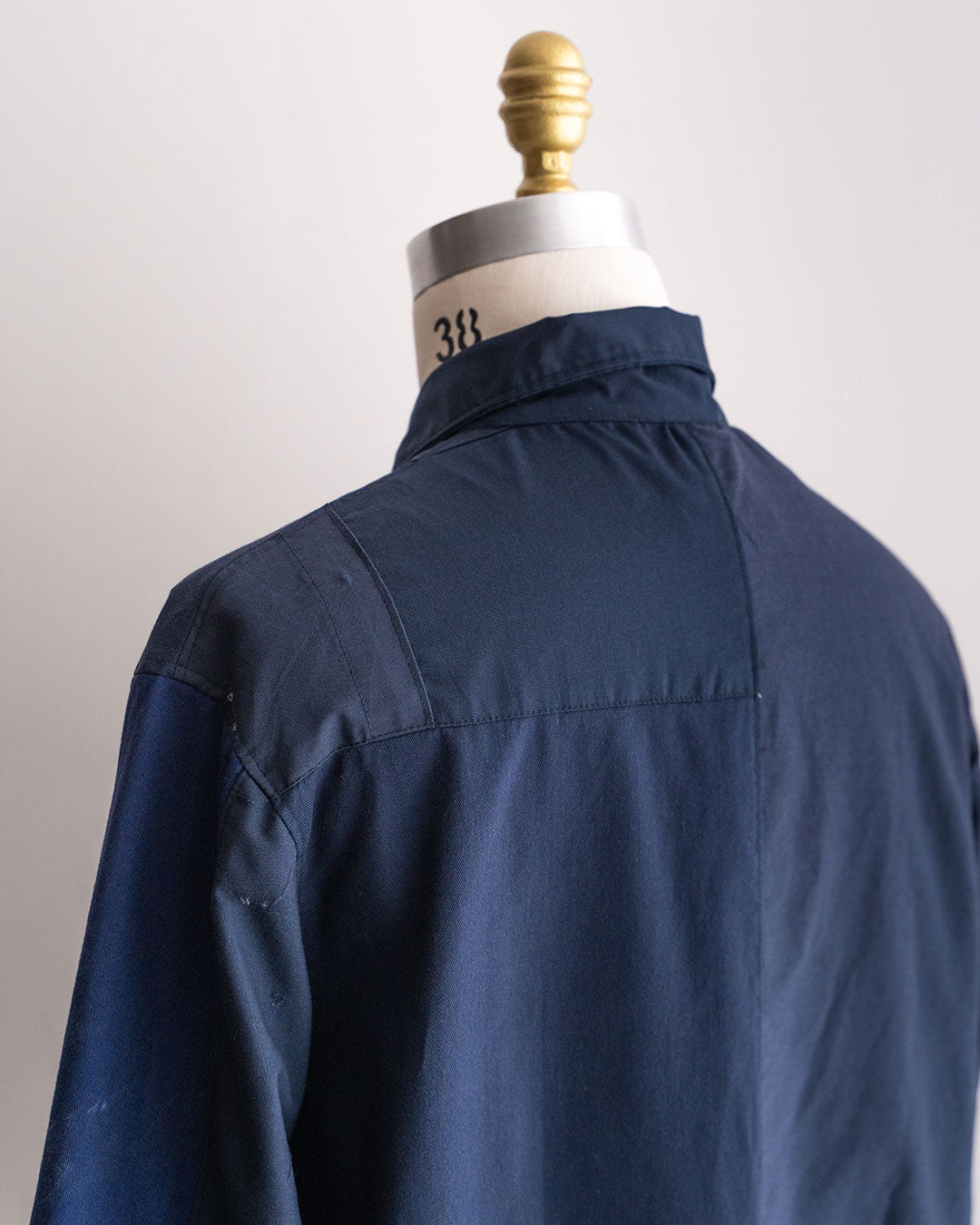 【redad】Navy Work Shirts Remake Coach Jacket『Fort Exclusive』⑦