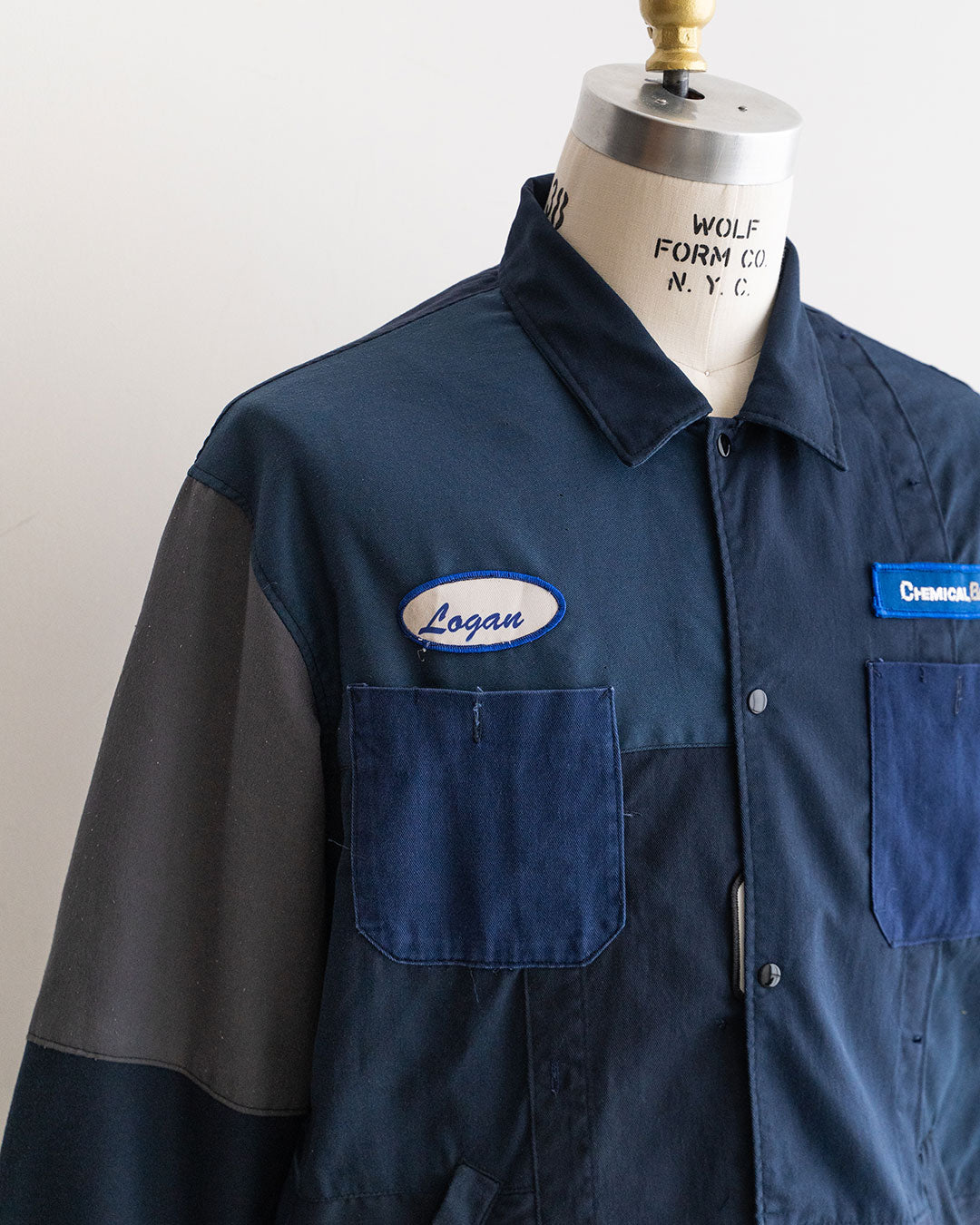 【redad】Navy Work Shirts Remake Coach Jacket『Fort Exclusive』⑧