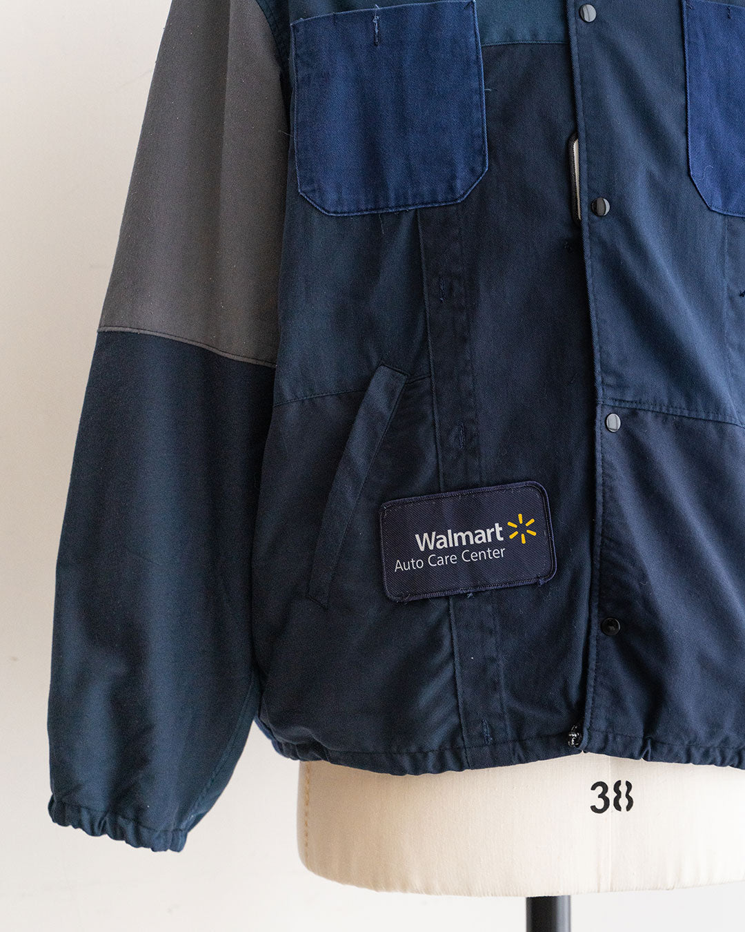 【redad】Navy Work Shirts Remake Coach Jacket『Fort Exclusive』⑧