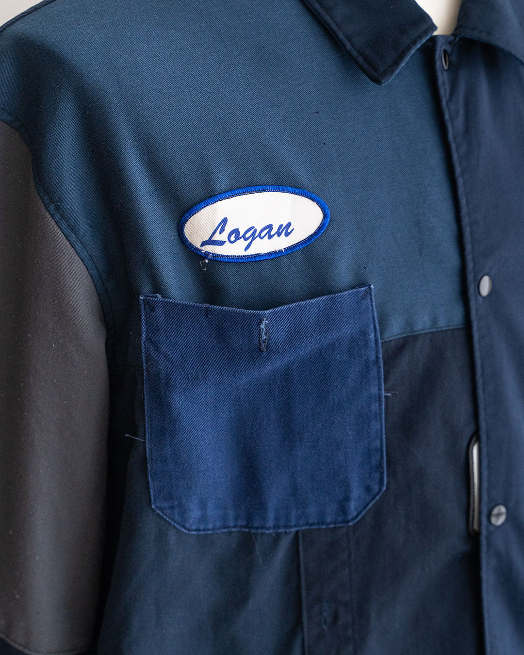 【redad】Navy Work Shirts Remake Coach Jacket『Fort Exclusive』⑧