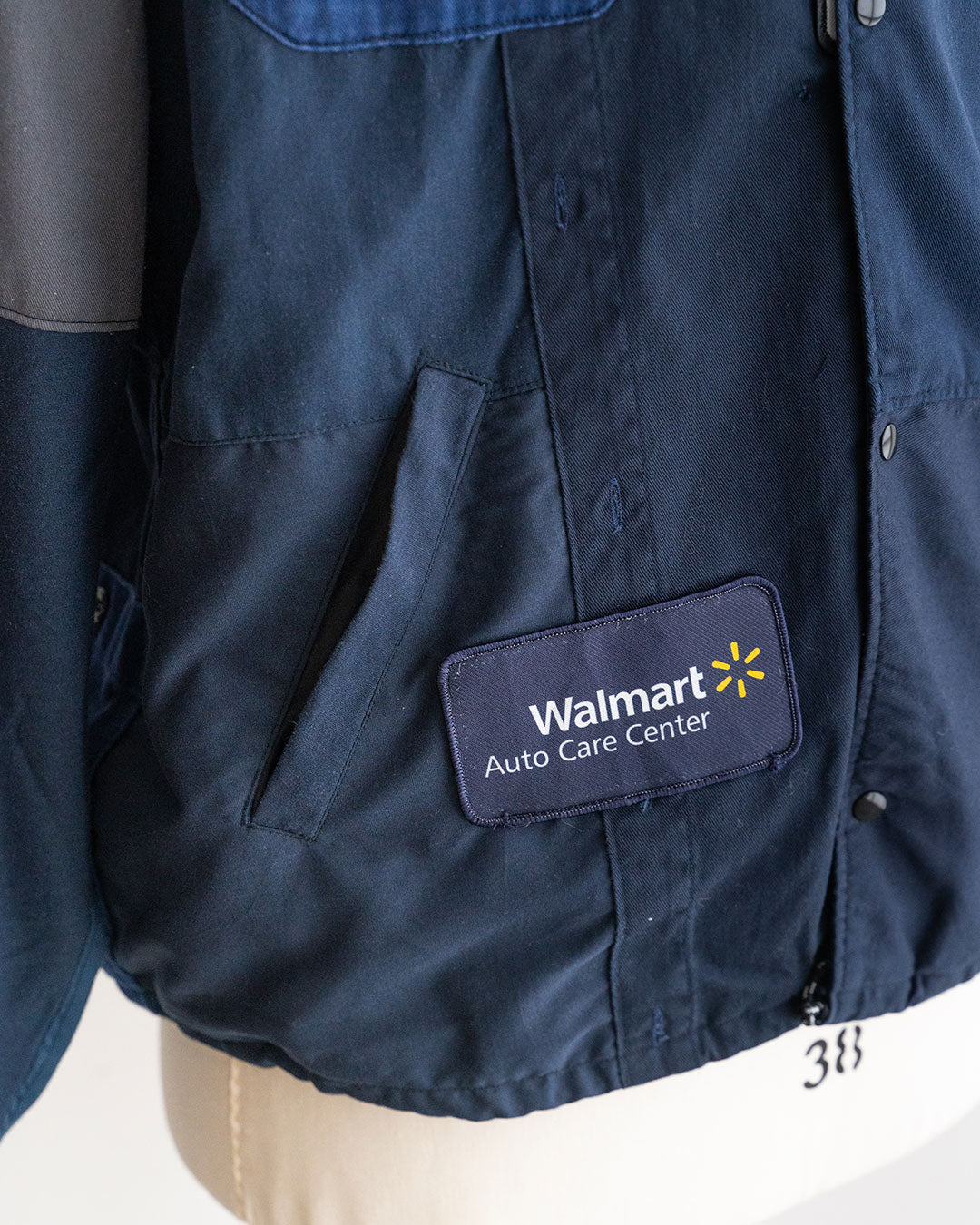 【redad】Navy Work Shirts Remake Coach Jacket『Fort Exclusive』⑧