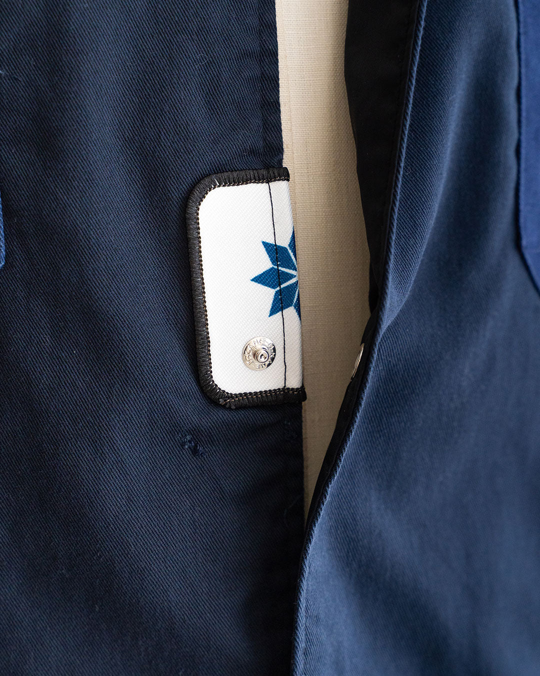 【redad】Navy Work Shirts Remake Coach Jacket『Fort Exclusive』⑧