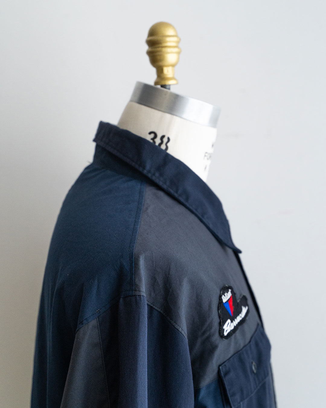 【redad】Navy Work Shirts Remake Coach Jacket『Fort Exclusive』⑨
