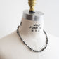【Indian Jewelry】60-70s Vintage Navajo Pearl Handmade Silver Bead Necklace 『55cm』①