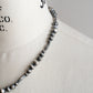 【Indian Jewelry】60-70s Vintage Navajo Pearl Handmade Silver Bead Necklace 『55cm』①