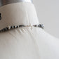 【Indian Jewelry】60-70s Vintage Navajo Pearl Handmade Silver Bead Necklace 『55cm』①