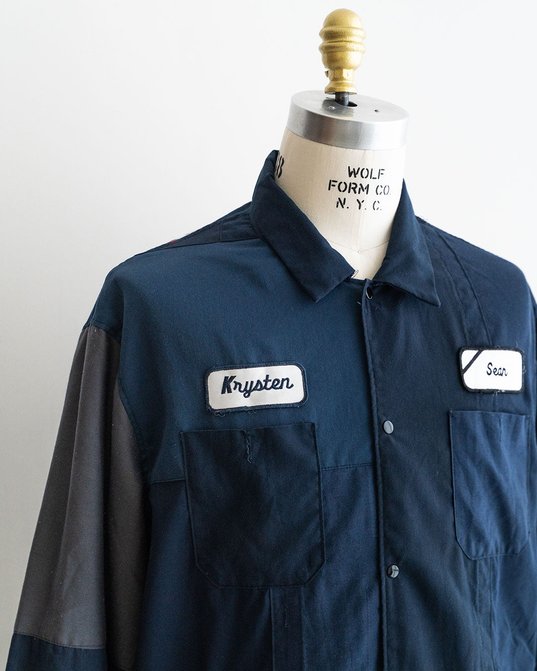 【redad】Navy Work Shirts Remake Coach Jacket『Fort Exclusive』⑩
