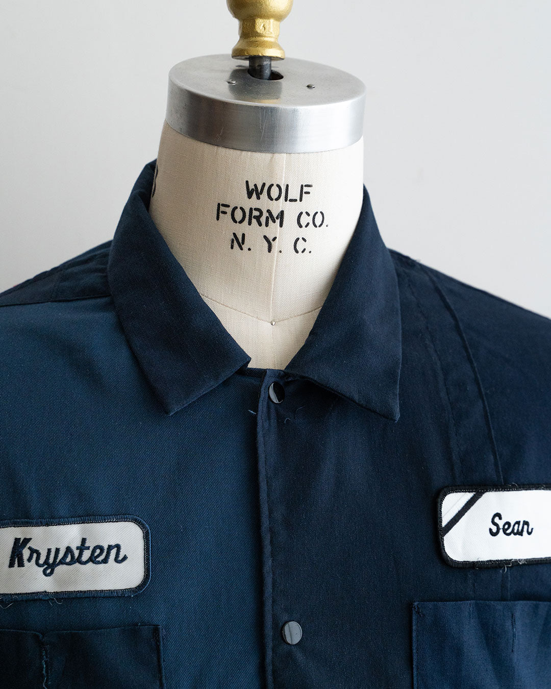【redad】Navy Work Shirts Remake Coach Jacket『Fort Exclusive』⑩