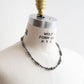 【Indian Jewelry】60-70s Vintage Navajo Pearl Handmade Silver Bead Necklace 『55cm』②