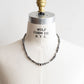 【Indian Jewelry】60-70s Vintage Navajo Pearl Handmade Silver Bead Necklace 『55cm』③