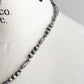 【Indian Jewelry】60-70s Vintage Navajo Pearl Handmade Silver Bead Necklace 『55cm』③