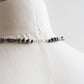【Indian Jewelry】60-70s Vintage Navajo Pearl Handmade Silver Bead Necklace 『55cm』③