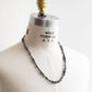 【Indian Jewelry】60-70s Vintage Navajo Pearl Handmade Silver Bead Necklace 『60cm』①