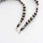 【Indian Jewelry】60-70s Vintage Navajo Pearl Handmade Silver Bead Necklace 『60cm』②