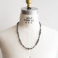 【Indian Jewelry】60-70s Vintage Navajo Pearl Handmade Silver Bead Necklace 『65cm』②