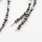 【Indian Jewelry】60-70s Vintage Navajo Pearl Handmade Silver Bead Necklace 『70cm』②