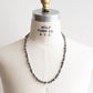 【Indian Jewelry】60-70s Vintage Navajo Pearl Handmade Silver Bead Necklace 『70cm』②