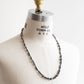【Indian Jewelry】60-70s Vintage Navajo Pearl Handmade Silver Bead Necklace 『70cm』②