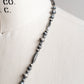 【Indian Jewelry】60-70s Vintage Navajo Pearl Handmade Silver Bead Necklace 『70cm』②