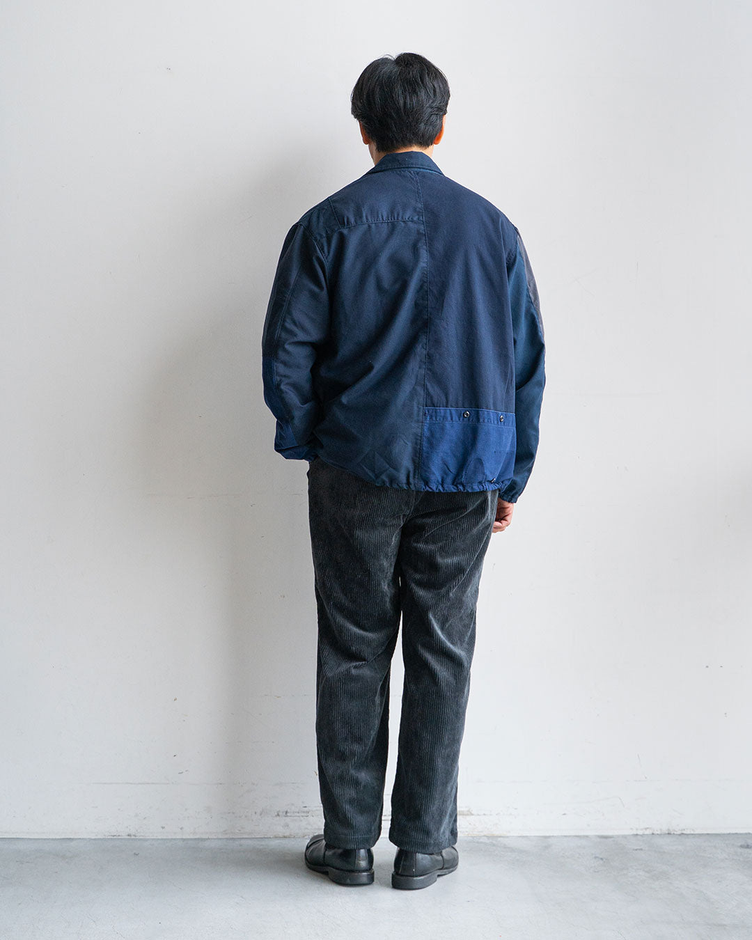 【redad】Navy Work Shirts Remake Coach Jacket『Fort Exclusive』⑧