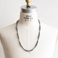 【Indian Jewelry】60-70s Vintage Navajo Pearl Handmade Silver Bead Necklace 『75cm』①