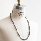 【Indian Jewelry】60-70s Vintage Navajo Pearl Handmade Silver Bead Necklace 『75cm』①