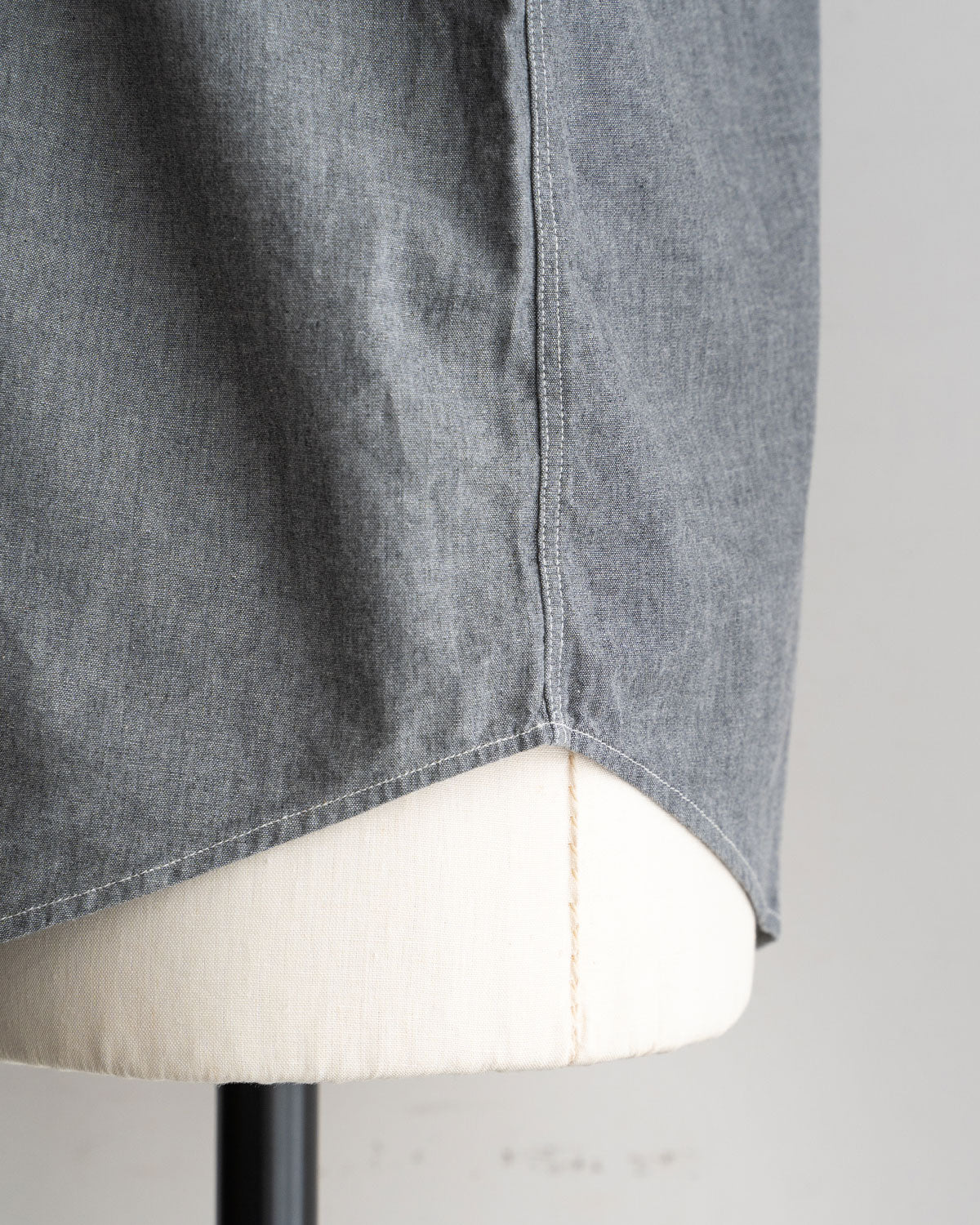 【orslow】Chambray Short Sleeve Work Shirt