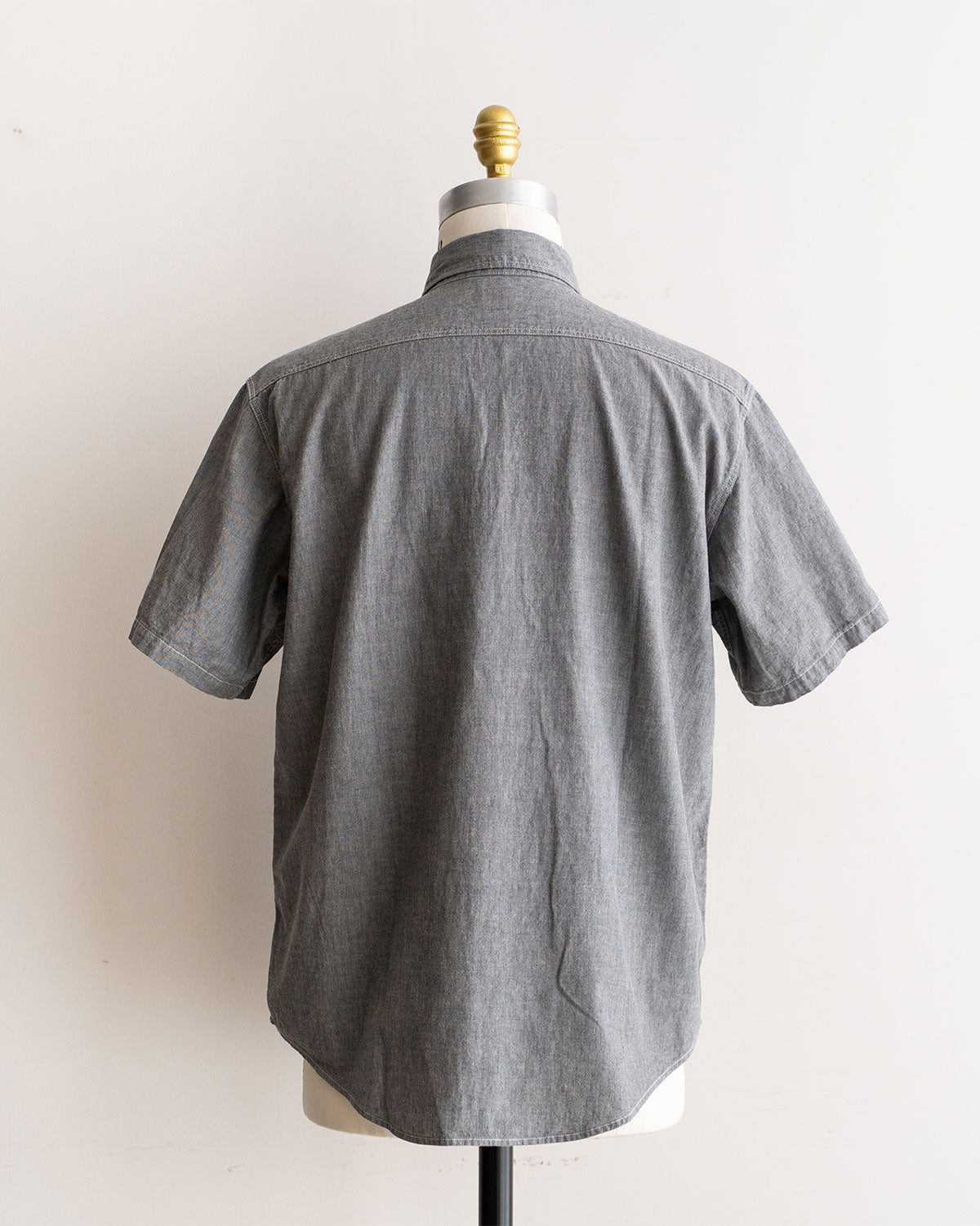 【orslow】Chambray Short Sleeve Work Shirt
