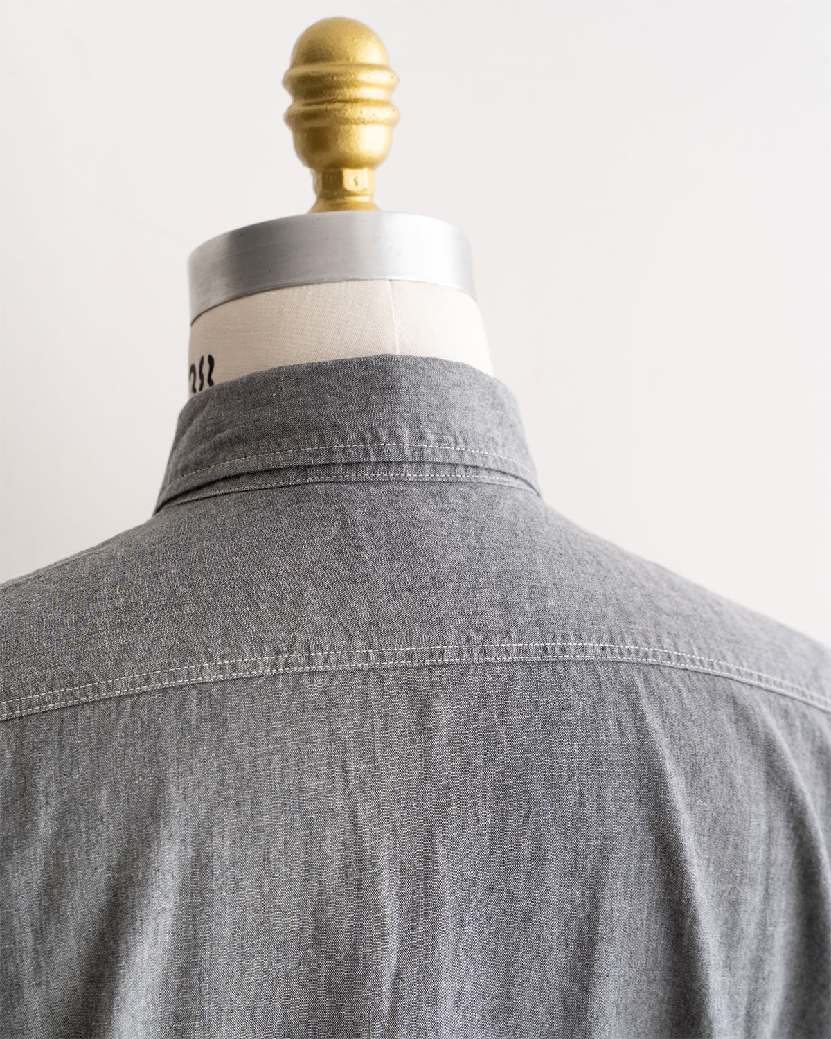 【orslow】Chambray Short Sleeve Work Shirt