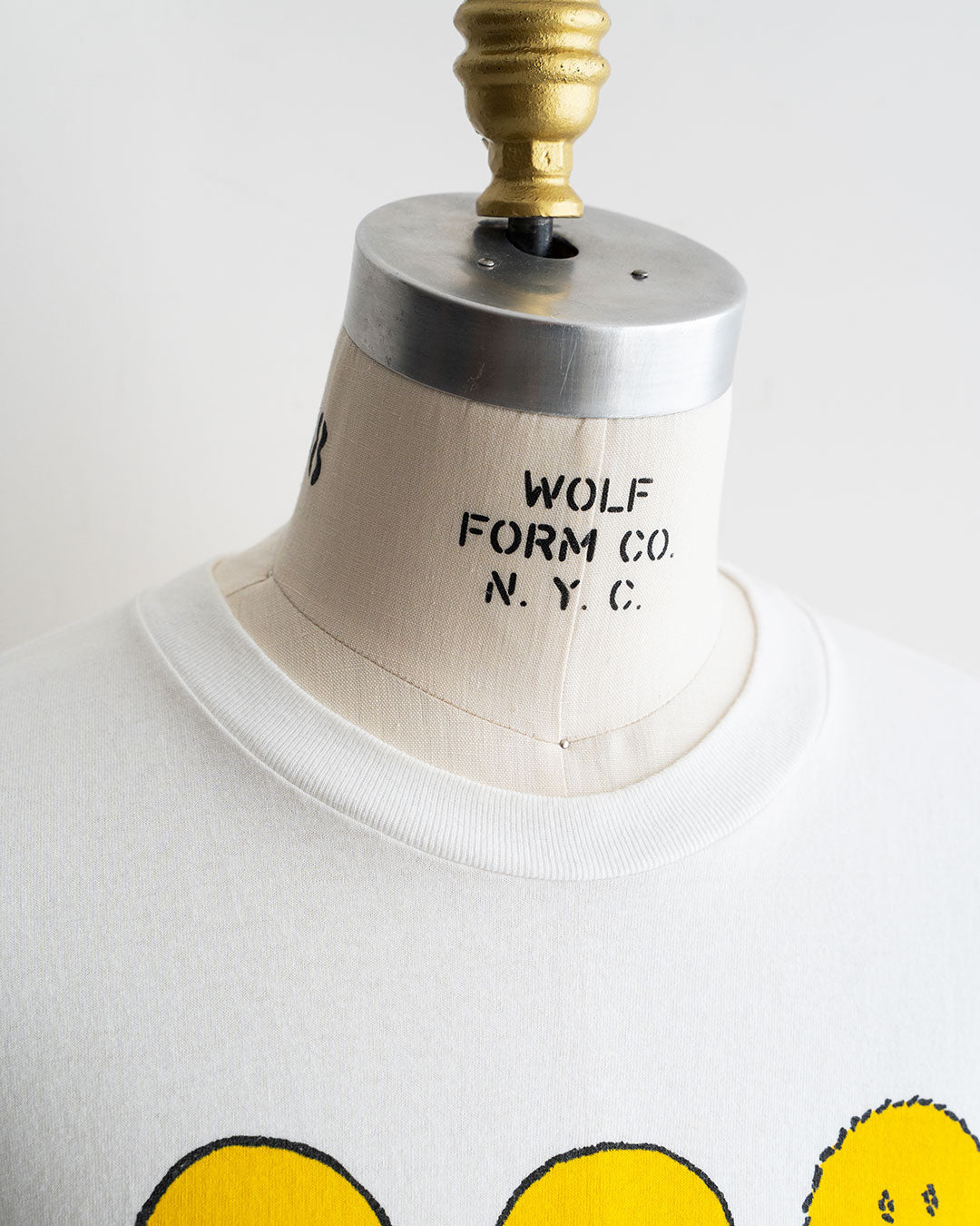 【VINTAGE】90s『HISTORY OF ART』Smiley Art Printed T-Shirt 『Made in U.S.A』