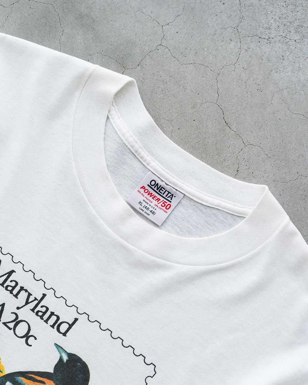 【VINTAGE】90s 『USPS』 Printed T-Shirt 『Made in U.S.A』