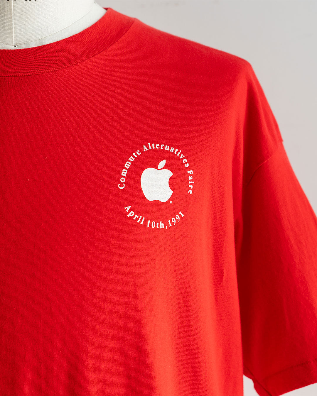 【VINTAGE】90s Apple Tee 『Commute Alternatives Faire』made in USA