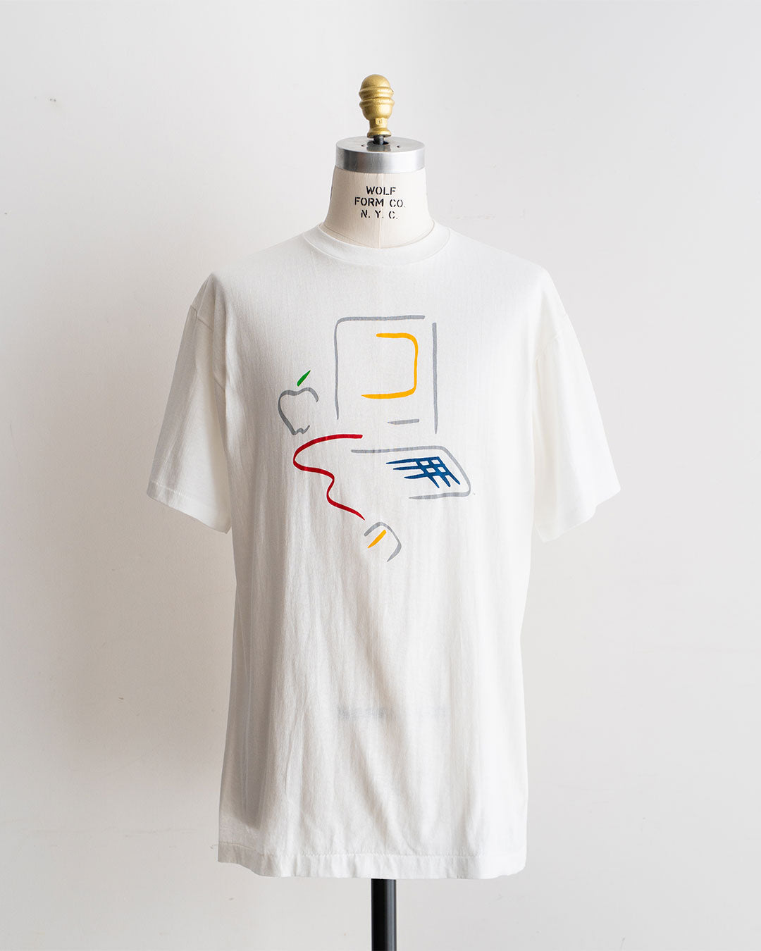 【VINTAGE】90s Apple Computer Tee 『Hand-drawn Style』made in USA