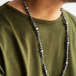 【Indian Jewelry】60-70s Vintage Navajo Pearl Handmade Silver Bead Necklace 『75cm』②
