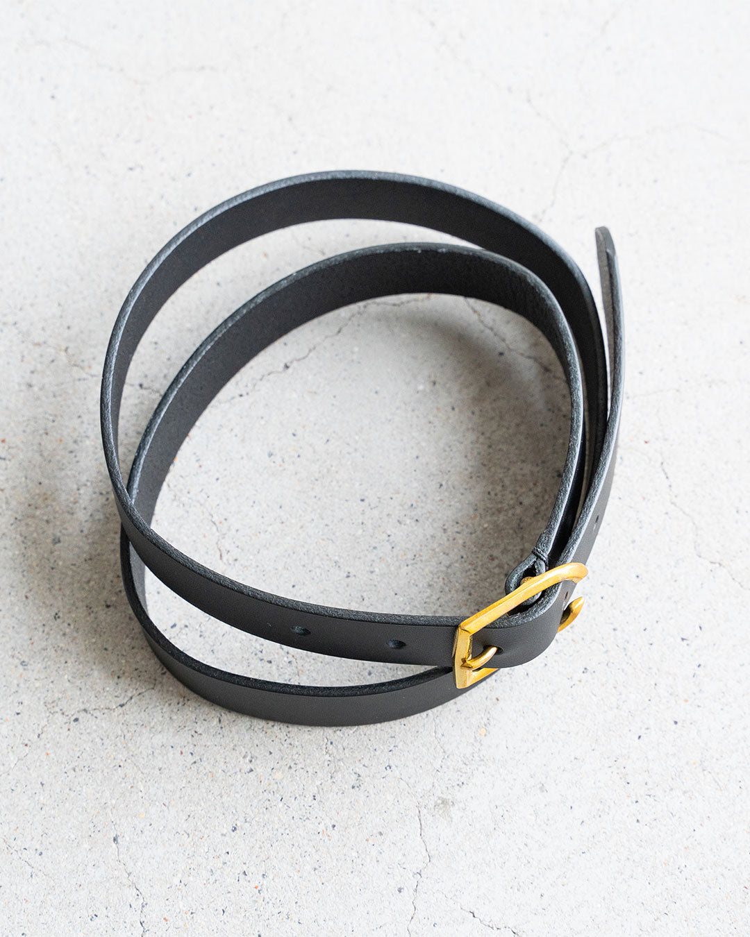 【ITUAIS】 Aproveitar Leather Belt "Um"