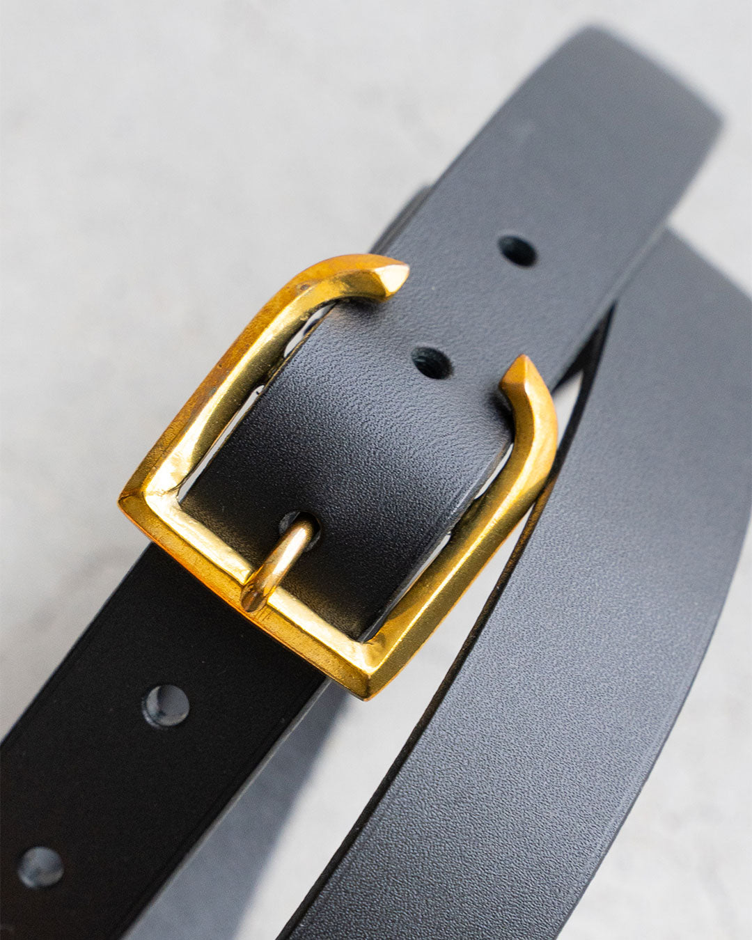 【ITUAIS】 Aproveitar Leather Belt "Um"