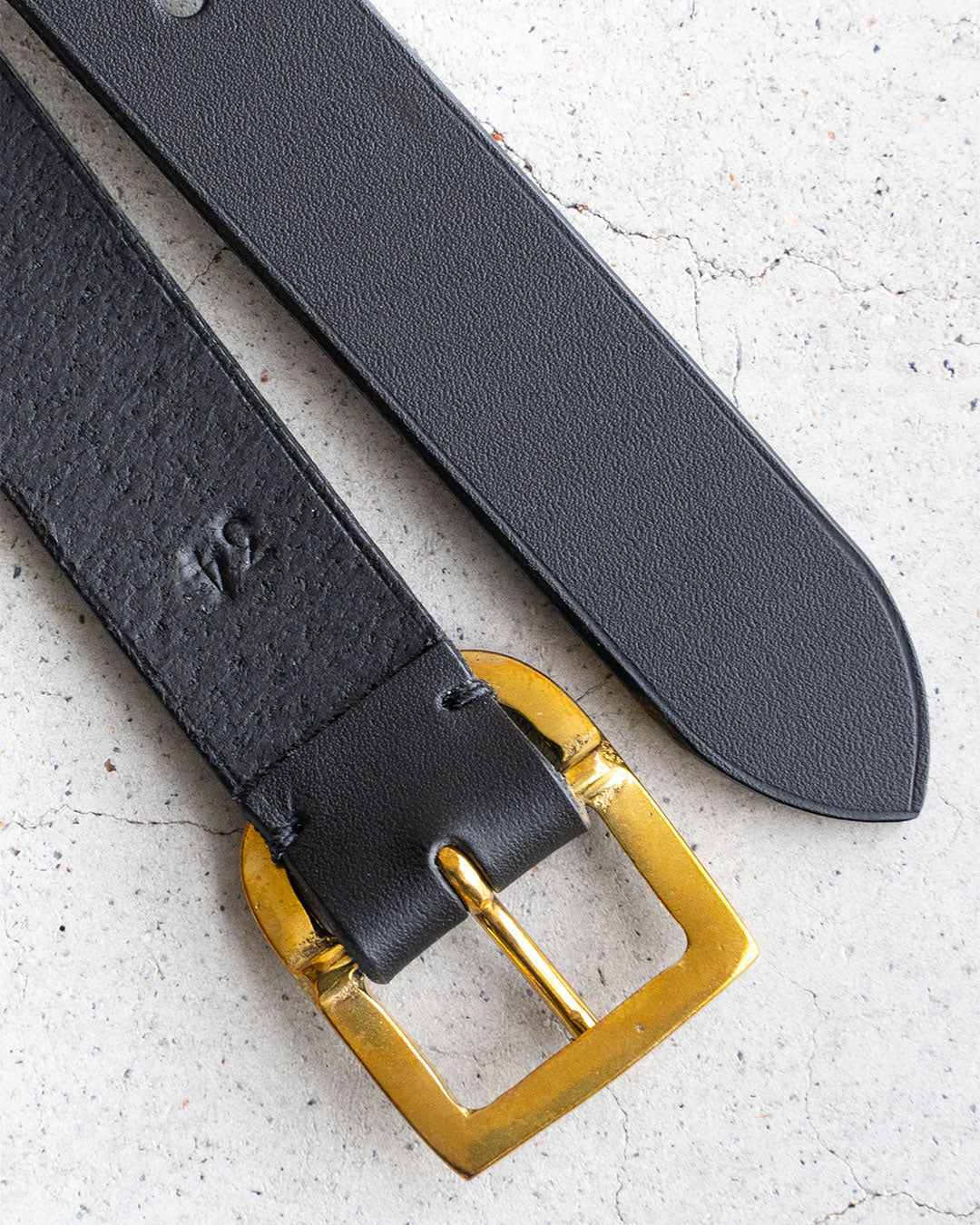 【ITUAIS】 Aproveitar Leather Belt "Um"