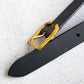 【ITUAIS】 Aproveitar Leather Belt "Um"
