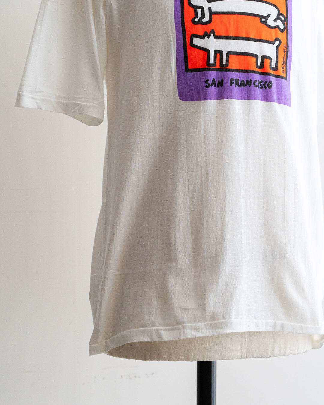 【DEADSTOCK】80s Keith Haring 『CLUB DV 8 San Francisco』