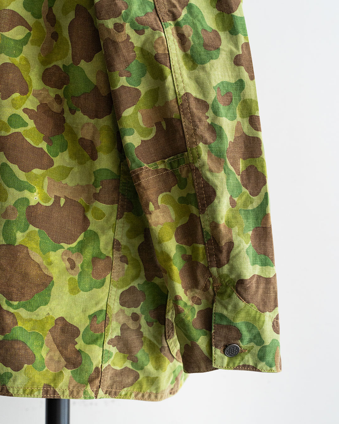 【HEXICO】Custom Coverall Jacket 『1940s WW2-Era USMC Frog Skin Shelter Half』①