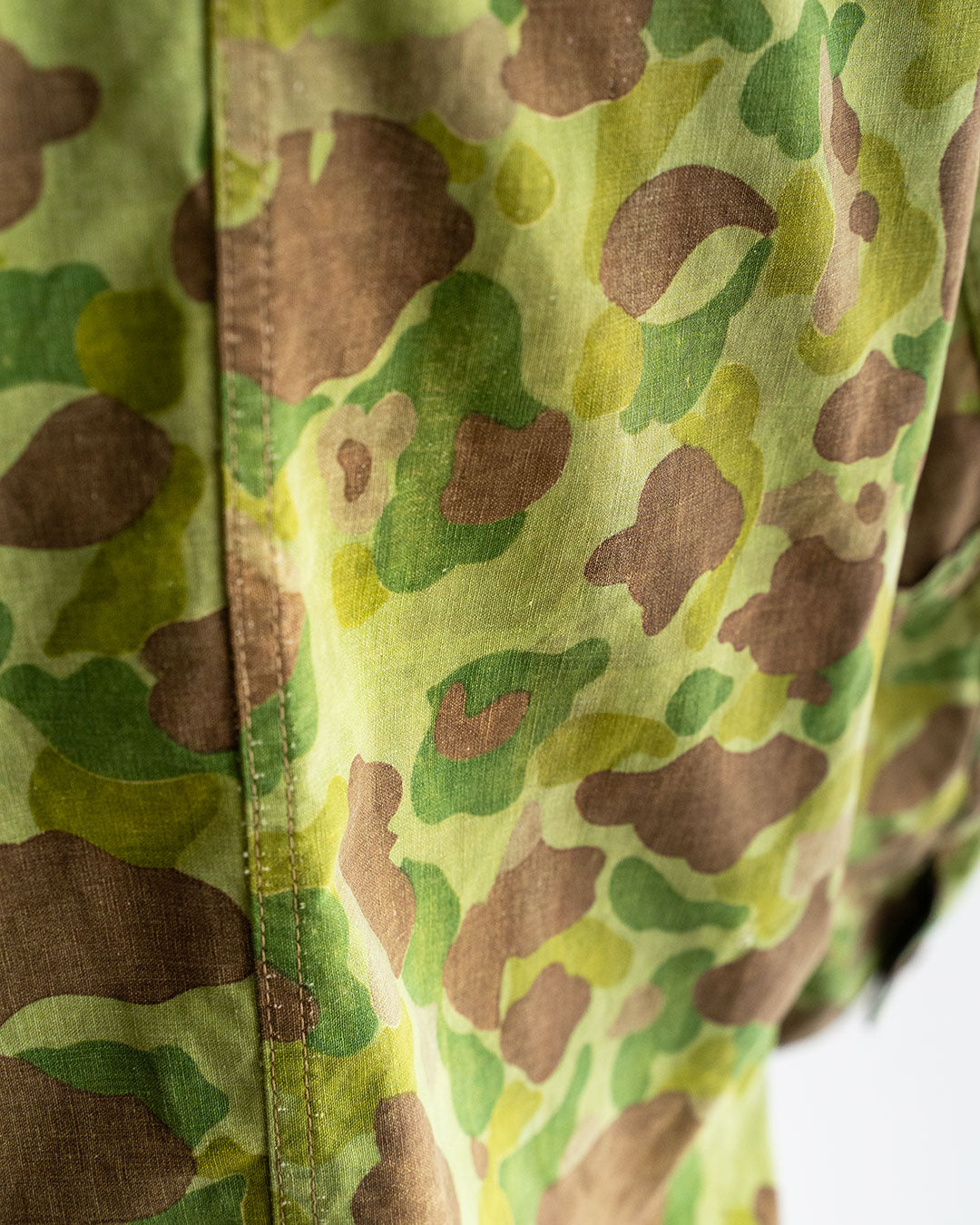 【HEXICO】Custom Coverall Jacket 『1940s WW2-Era USMC Frog Skin Shelter Half』①
