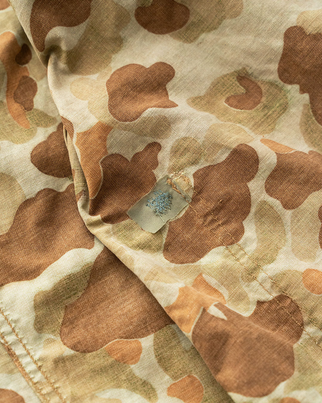 【HEXICO】Custom Coverall Jacket 『1940s WW2-Era USMC Frog Skin Shelter Half』①