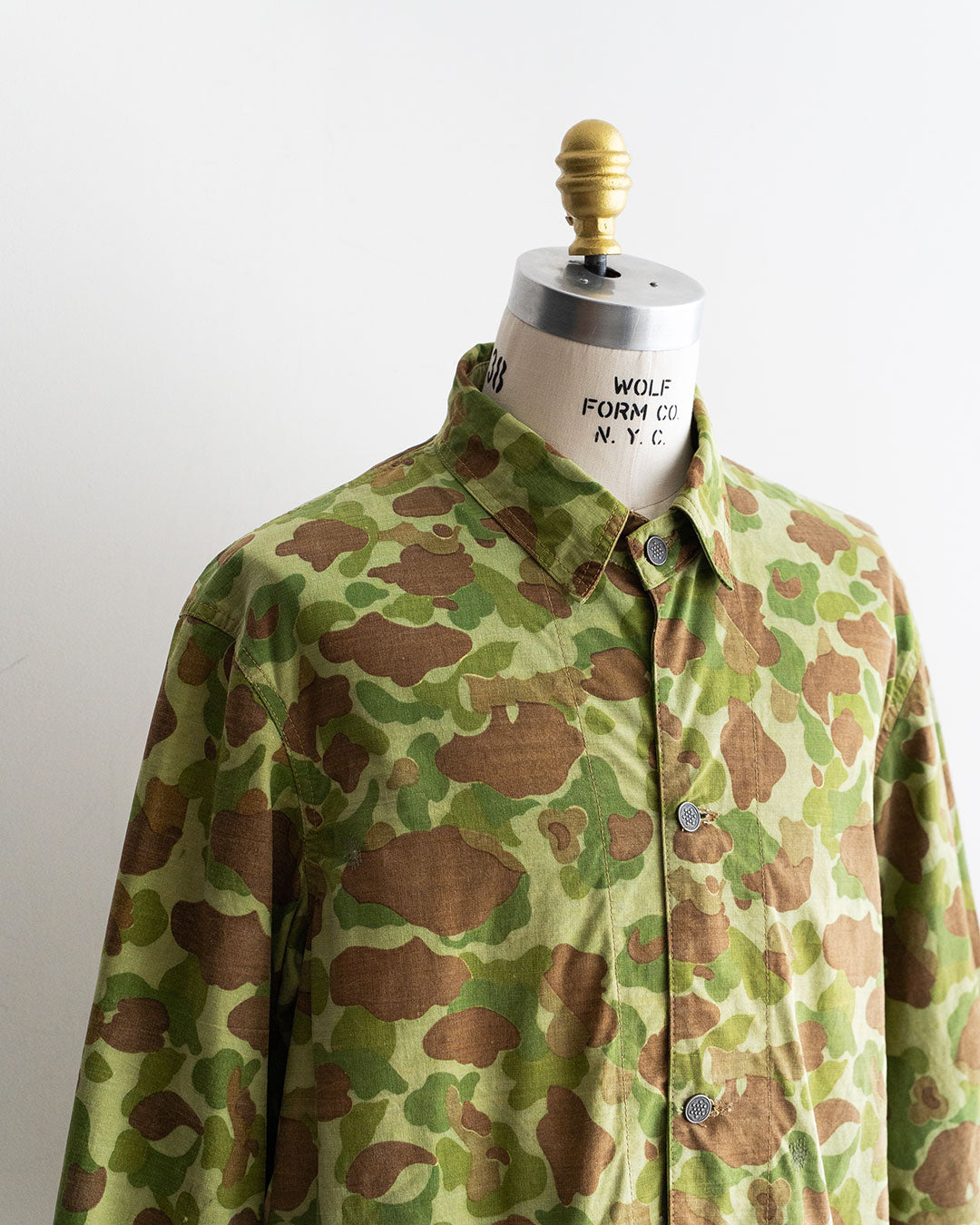 【HEXICO】Custom Coverall Jacket 『1940s WW2-Era USMC Frog Skin Shelter Half』②