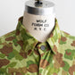 【HEXICO】Custom Coverall Jacket 『1940s WW2-Era USMC Frog Skin Shelter Half』②