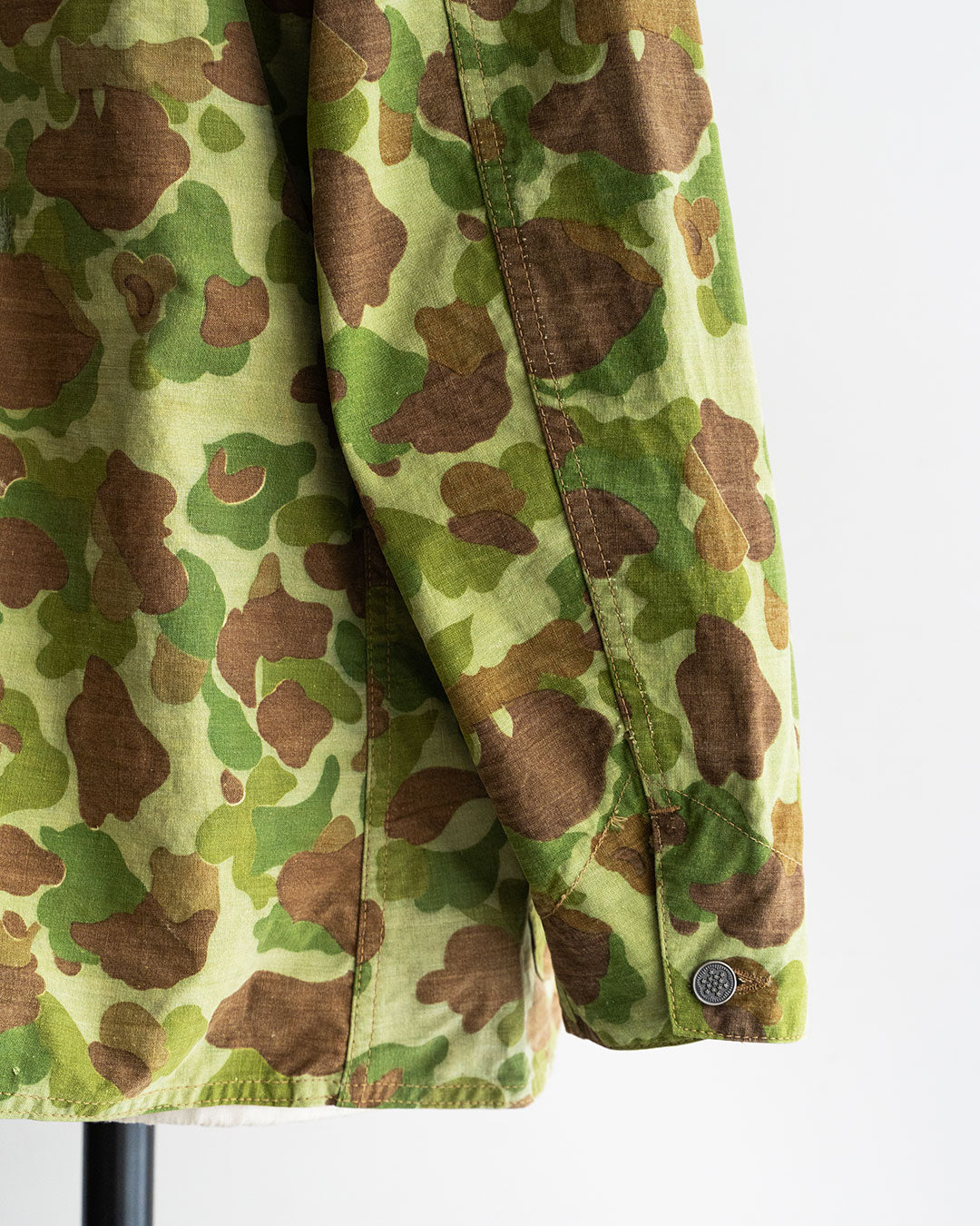 【HEXICO】Custom Coverall Jacket 『1940s WW2-Era USMC Frog Skin Shelter Half』②